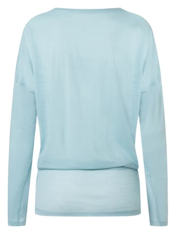 super.natural Yogashirt in Hellblau