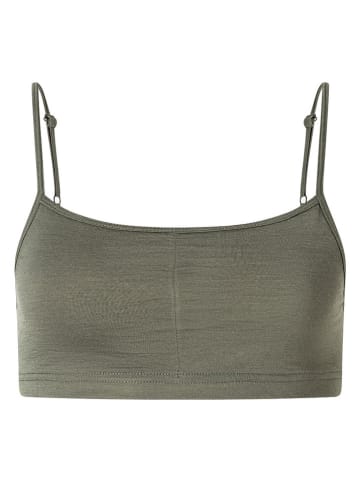 super.natural Bustier "Cosy" in Khaki