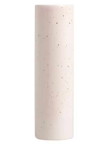 Eulenschnitt Vase "Calma" in Weiß - (H)19,5 x Ø 5,5 cm