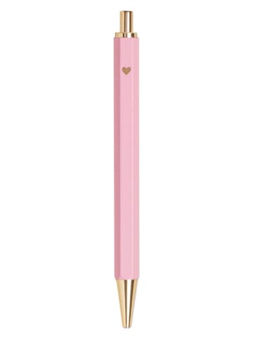 Eulenschnitt Kugelschreiber in Rosa - (L)13 cm