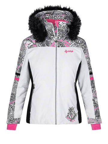 Kilpi Ski-/ Snowboardjacke "Lena" in Weiß/ Schwarz/ Pink