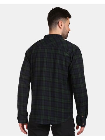 Kilpi Blouse "Flanny" donkerblauw/ groen