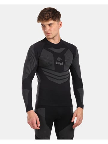 Kilpi Thermolongsleeve "Nathan" in Schwarz/ Grau