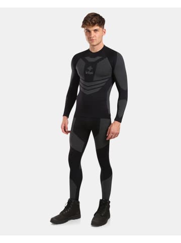 Kilpi Thermolongsleeve "Nathan" in Schwarz/ Grau