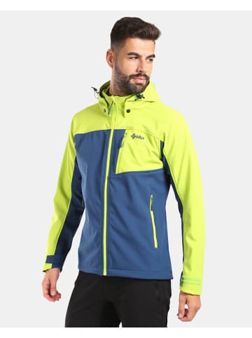 Kilpi Softshelljas "Ravio" geel/ blauw