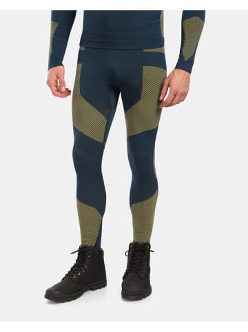 Kilpi Thermoleggings "Niel" in Khaki/ Dunkelblau