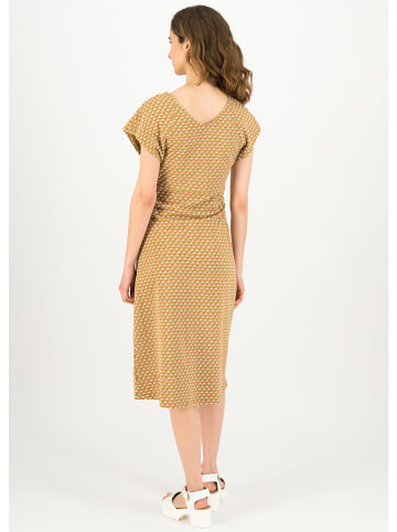 Blutsgeschwister Kleid in Gelb/ Rot/ Weiß