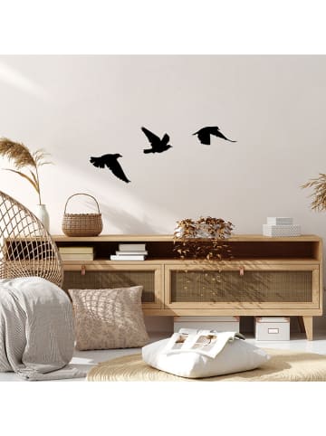 ABERTO DESIGN 3-delige set: wanddecoratie "Birds"