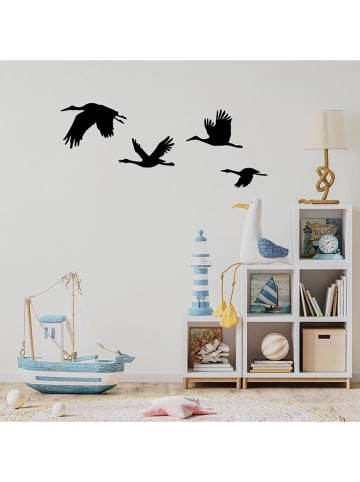ABERTO DESIGN Dekoracje ścienne (4 szt.) "Stork"
