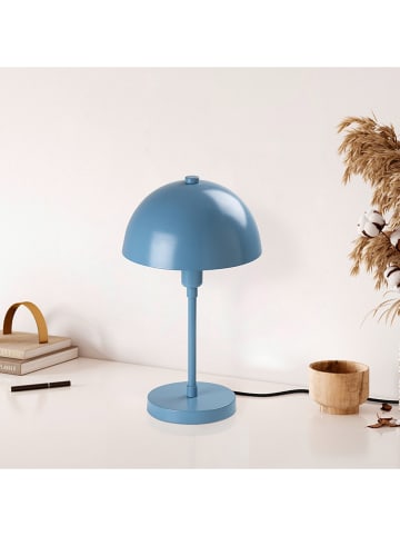ABERTO DESIGN Tischleuchte in Hellblau - (H)35 x Ø 20 cm