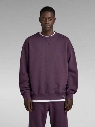 G-Star Sweter w kolorze fioletowym