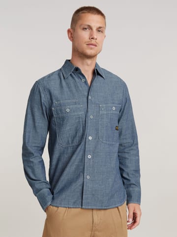 G-Star Jeanshemd - Relaxed fit - in Blau