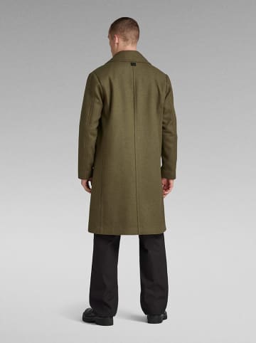G-Star Wollmantel in Khaki