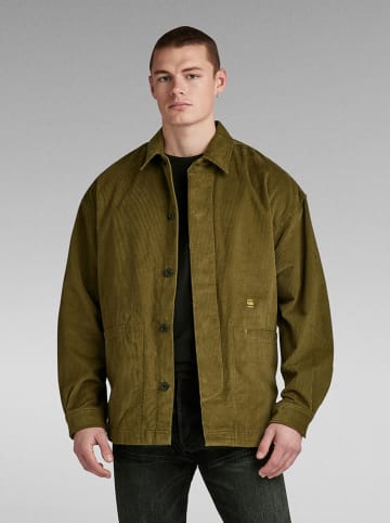 G-Star Cordjacke in Khaki