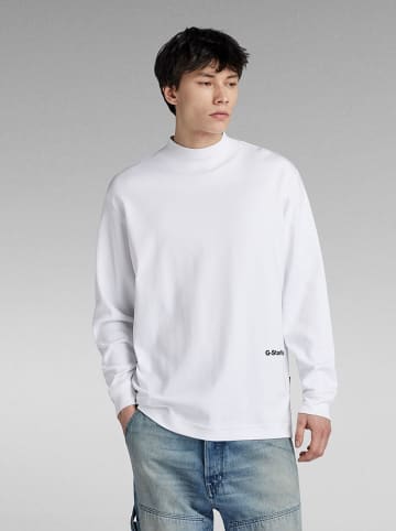G-Star Longsleeve in Weiß