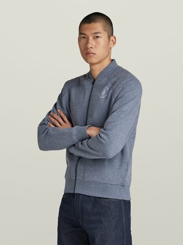 G-Star Sweatvest lichtblauw