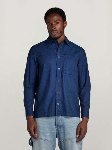 G-Star Spijkerblouse donkerblauw
