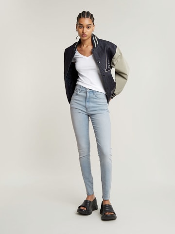 G-Star Dżinsy "Kafey" - Skinny fit - w kolorze błękitnym