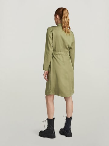 G-Star Sukienka koszulowa w kolorze khaki