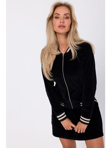 made of emotion Fluwelen vest zwart
