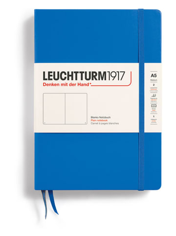 LEUCHTTURM1917 Blanco notitieboek blauw - A5