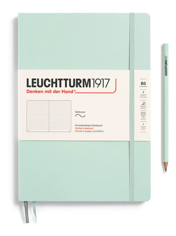 LEUCHTTURM1917 Gestipt notitieboek mintgroen - B5