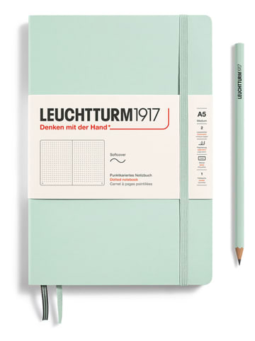 LEUCHTTURM1917 Gestipt notitieboek mintgroen - A5