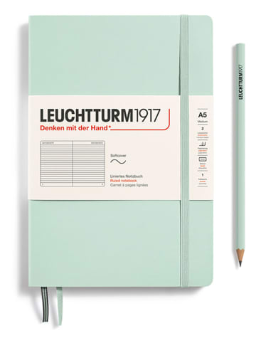 LEUCHTTURM1917 Gelinieerd notitieboek mintgroen - A5
