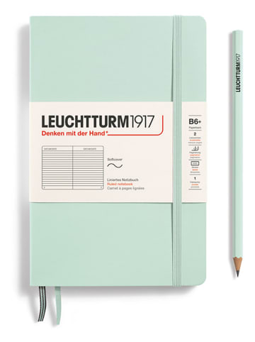 LEUCHTTURM1917 Liniertres Notizbuch in Mint - B6+