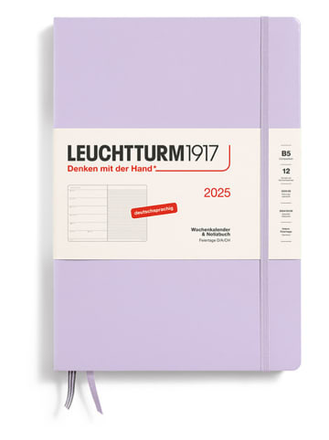 LEUCHTTURM1917 Wochenkalender & Notizbuch in Lila - B5