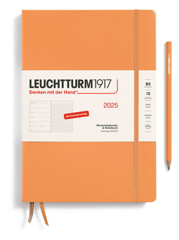 LEUCHTTURM1917 Wochenkalender & Notizbuch in Apricot - B5