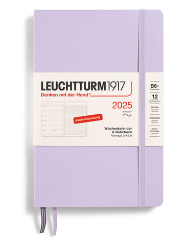 LEUCHTTURM1917 Wochenkalender & Notizbuch in Lila - B6+