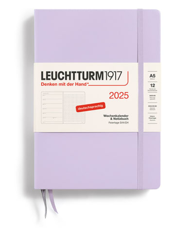 LEUCHTTURM1917 Wochenkalender & Notizbuch in Lila - A5