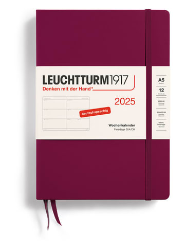 LEUCHTTURM1917 Wochenplaner in Bordeaux - A5