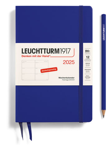 LEUCHTTURM1917 Wochenplaner in Blau - B6+