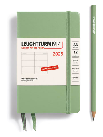LEUCHTTURM1917 Wochenplaner in Hellgrün - A6