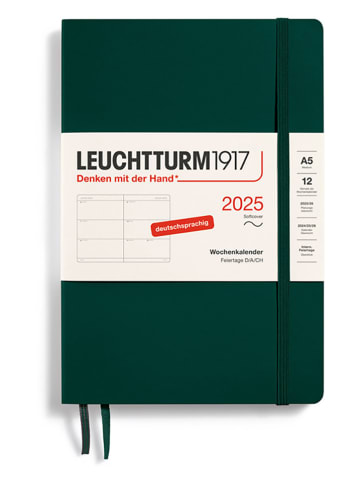 LEUCHTTURM1917 Wochenplaner in Dunkelgrün - A5