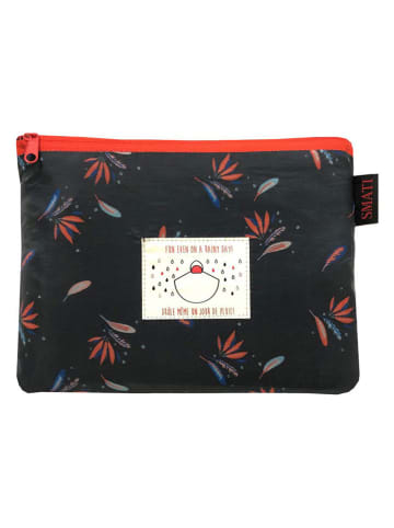 SMATI Regenponcho zwart