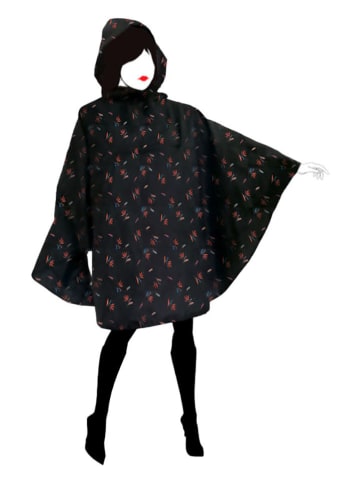 SMATI Regenponcho in Schwarz