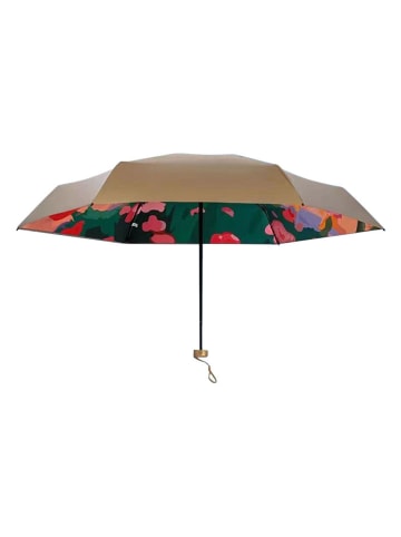 Le Monde du Parapluie Taschenschirm in Beige/ Bunt - Ø 90 cm