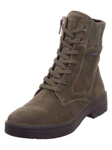 Legero Leder-Stiefeletten "Mystic" in Khaki