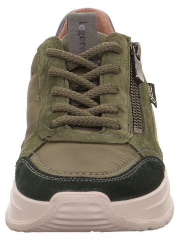 Legero Leder-Sneakers "Sprinter" in Khaki