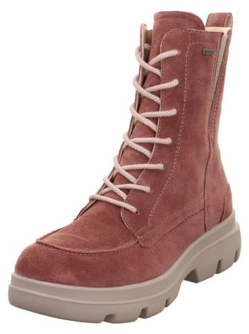 Legero Skórzane botki "Angelina" w kolorze jasnoróżowym