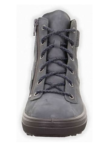 Legero Leder-Boots in Grau