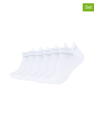 Skechers Skarpety (6 par) w kolorze białym