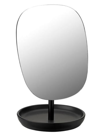 Stelton Spiegel ''Fjord'' in Schwarz - (L)25 x (B)15 cm