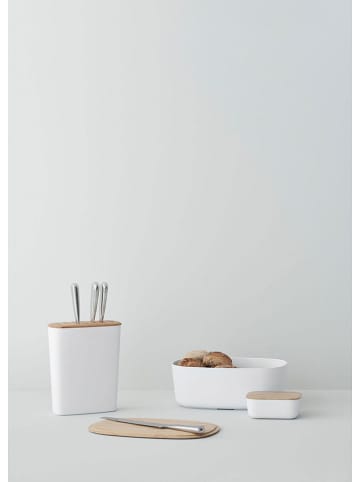 Stelton Brotmesser ''Trigono'' in Silber - (L)38,5 cm