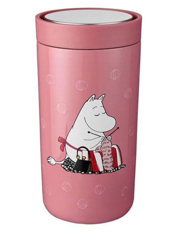 Stelton Kubek termiczny "To Go Click" w kolorze jasnoróżowym - 200 ml