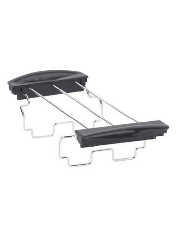 Stelton Brötchenaufsatz ''Emma'' in Schwarz/ Silber - (L)29 x (B)10 cm