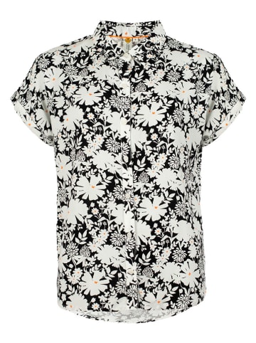 Roadsign Blouse wit/zwart